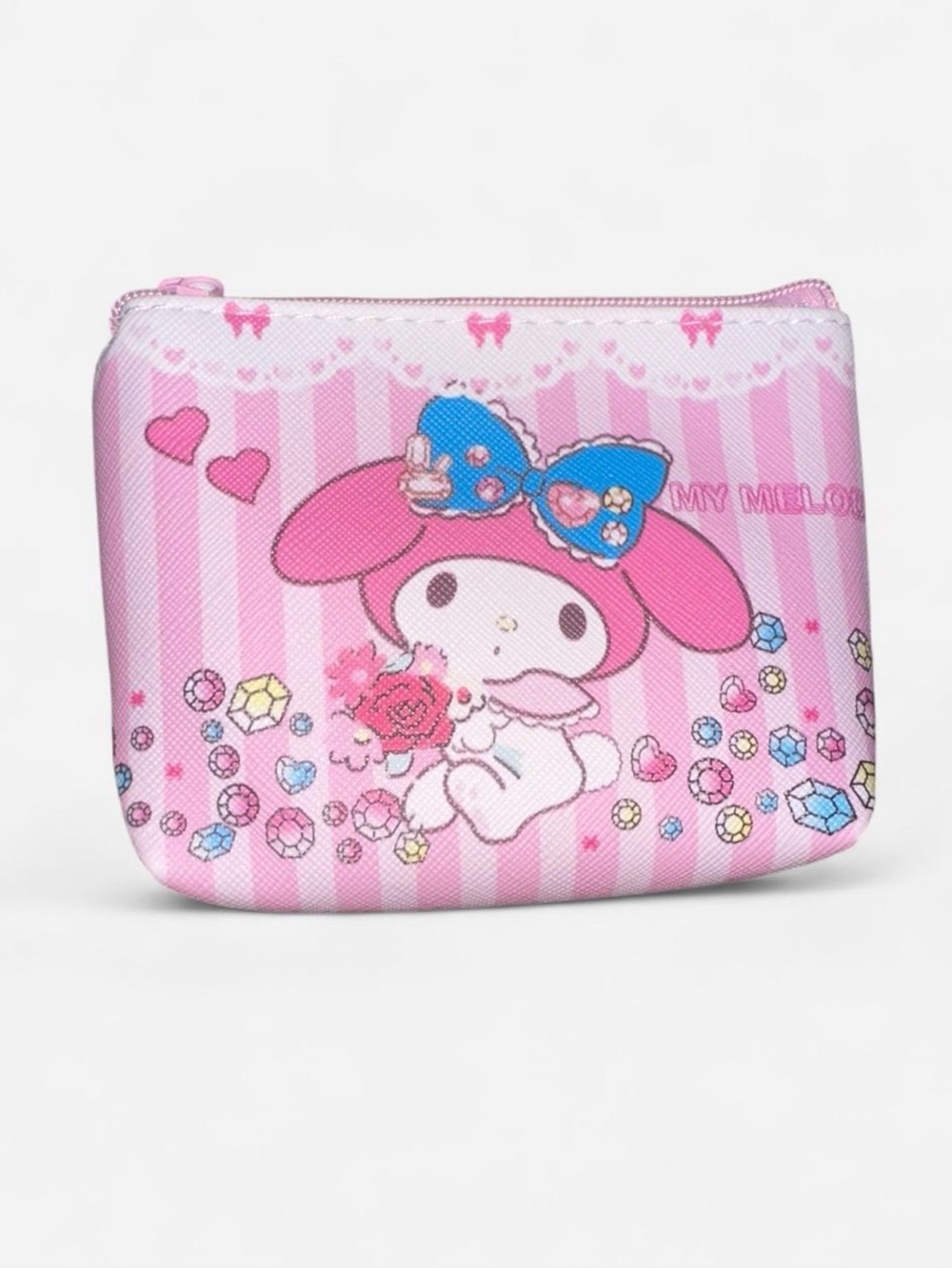 Sanrio My Melody Pink and Blue Kids Zip Pouch